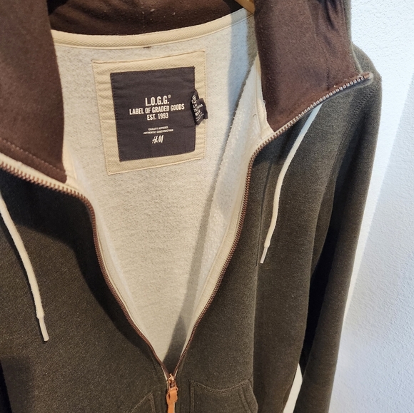 H&M Zip Up Hoodie (L.O.G.G.) - size M - Picture 5 of 5